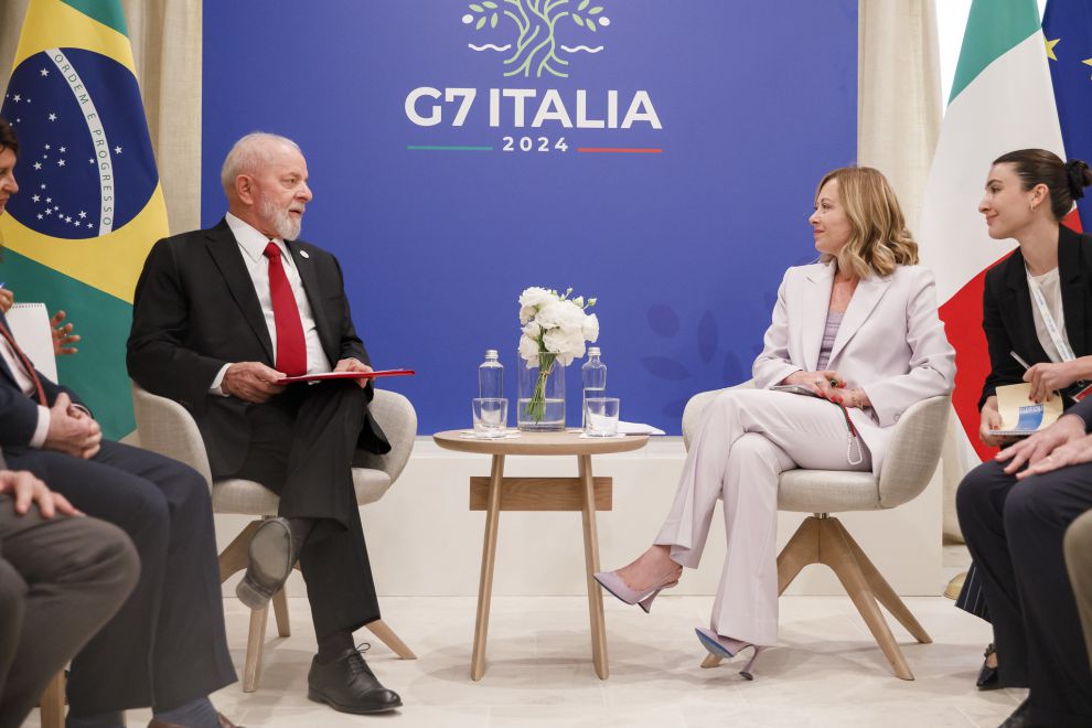 Incontro bilaterale di Giorgia Meloni con il Presidente della Repubblica Federale del Brasile, Luiz Inácio Lula da Silva (foto CC-BY-NC-SA 3.0 IT)