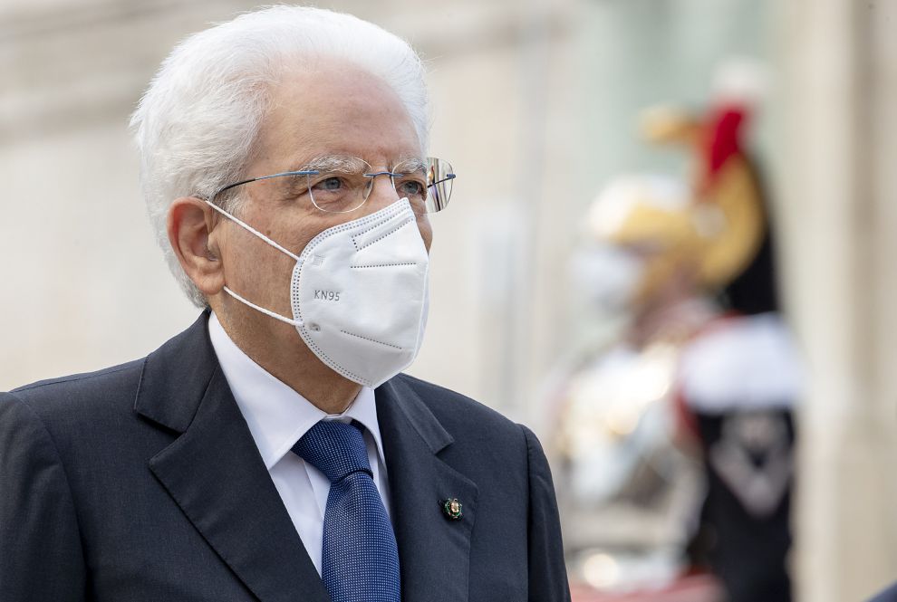 Il Presidente della Repubblica Sergio Mattarella