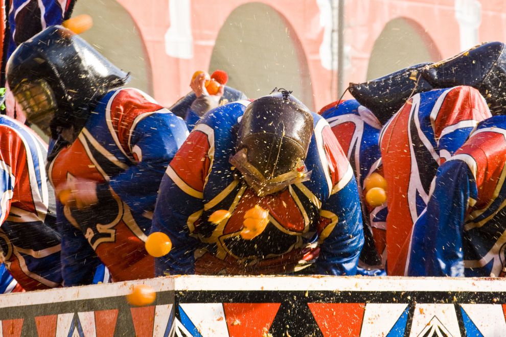 Carnevale: Ivrea <br />(Foto Maurizio Montanaro / Flickr CC BY-NC-ND 2.0 DEED)